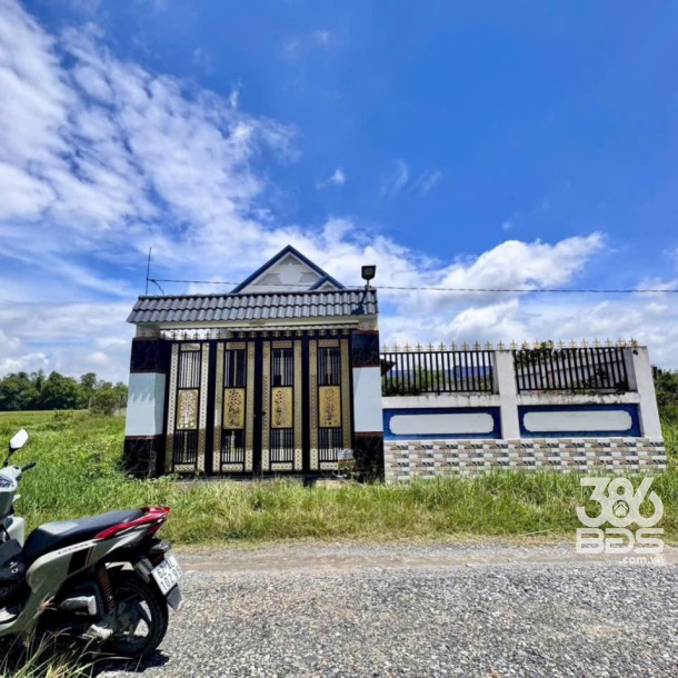 Bán nhà vườn xã Hòa Khánh Nam, dt 260m2 full thổ 2pn, 1wc giá ngợp 2 tỷ-1