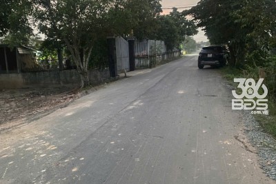 Bán đất lúa mặt tiền đường nhựa, thị trấn Hậu Nghĩa, Đức Hòa dt 2500m2 giá 5,5 tỷ