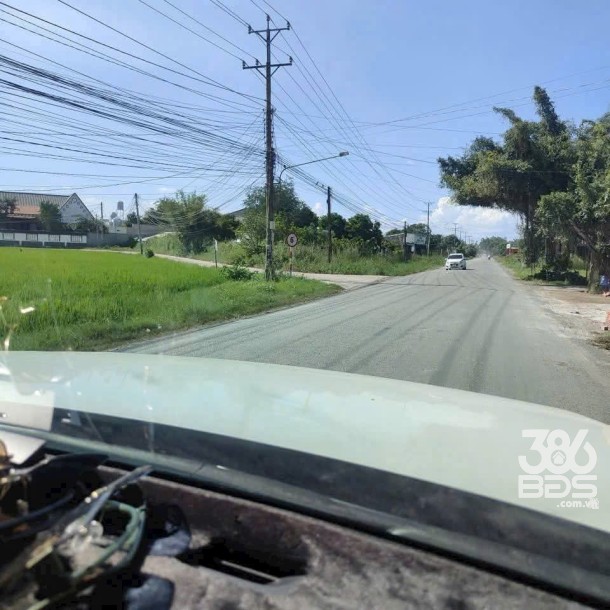 Bán lô đất thổ cư đường đá xanh xe oto xã Hiệp Hòa, huyện Đức Hòa dt 200m2 giá 650tr-1