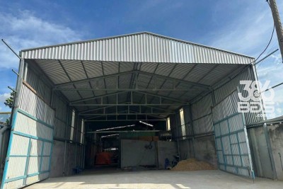 Bán nhà kho xã Hòa Khánh Nam , Đức Hòa dt 660m2 thổ ,điện 3 pha đường xe tải giá 4,3 tỷ