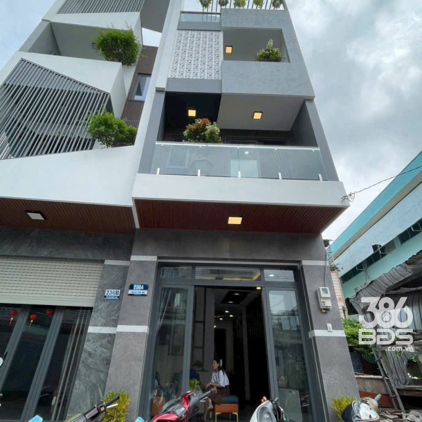 Bán nhà đẹp, thiết kế hiện đại mặt tiền Trần Thủ Độ, Tân Phú dt 48,6m2 2 lầu, 4pn, 3wc giá 8,9 tỷ-1