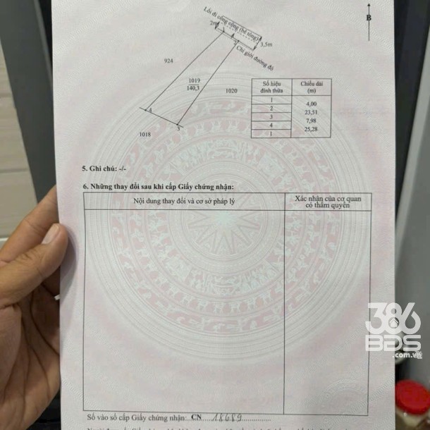 Bán nền thổ cư xã Mỹ Lộc, huyện Cần Giuộc dt 140m2 giá 1ty150-2