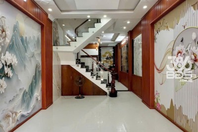 Bán nhà hẻm đường số 6, Bình Hưng Hòa dt 56m2, 3 lầu, 5pn, 4wc giá 6,15 tỷ