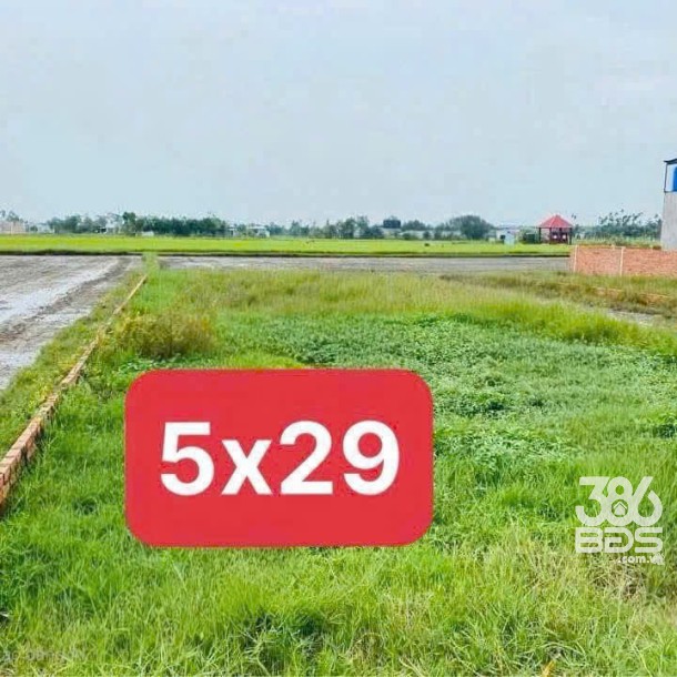 Bán đất thổ cư xã Hòa Khánh Đông , Đức Hòa dt 145m2 giá 880 triệu-3