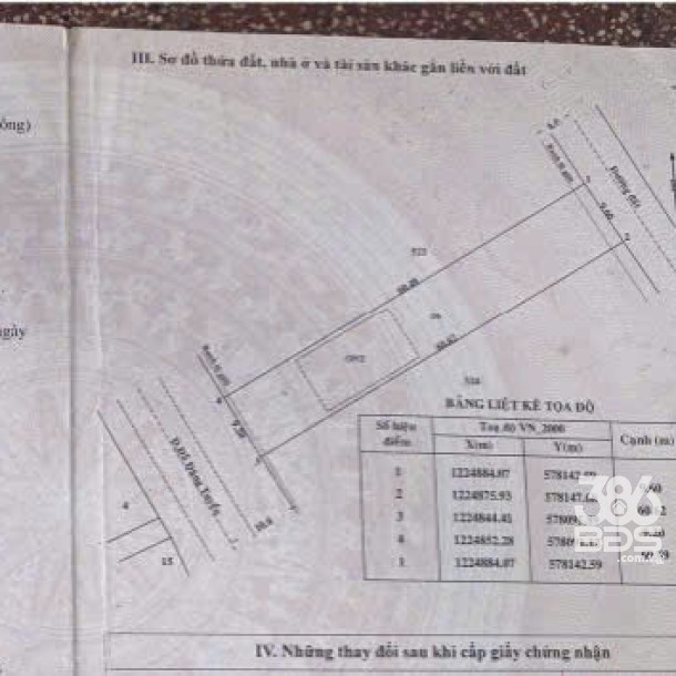 Bán đất 2 mặt tiền đường Đỗ Đăng Tuyển , xã An Nhơn Tây dt 540m2 ( có 120m2 thổ ) giá 4 tỷ-3