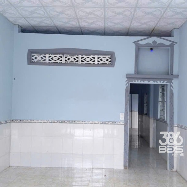 Nhả hẻm sân rộng xã Hựu Thạnh, Đức Hòa tdt 142m2 2pn , 2wc giá 1,4 tỷ-2