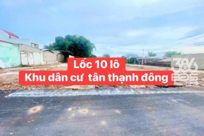 Lốc 10 lô thổ cư / TL 15 , xã Tân Thạnh Đông dt 100 - 140m2 giá 2,3 - 2,7 tỷ tùy lô