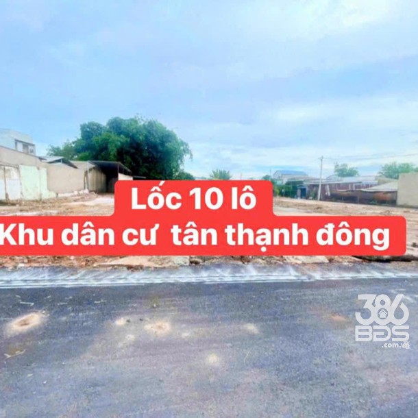 Lốc 10 lô thổ cư / TL 15 , xã Tân Thạnh Đông dt 100 - 140m2 giá 2,3 - 2,7 tỷ tùy lô-1