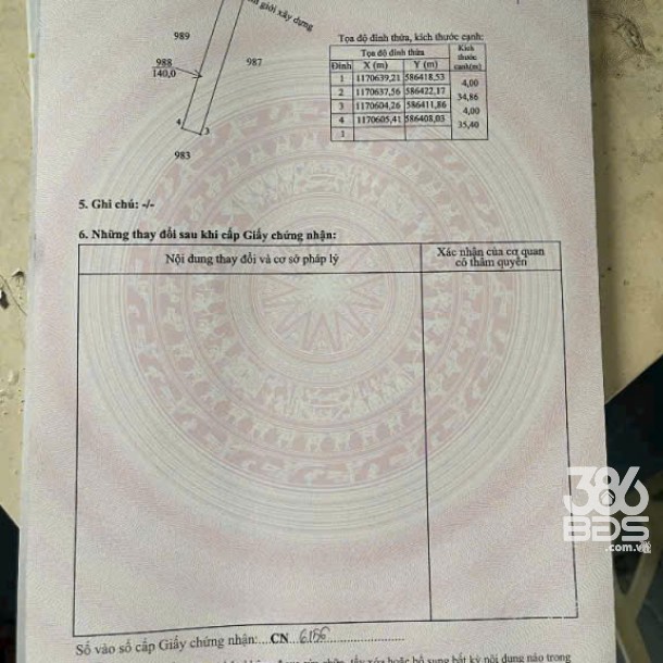 Bán đất thổ cư xã Phước Vân, Cần Đước dt 140m2 giá giảm còn 1,1 tỷ-4