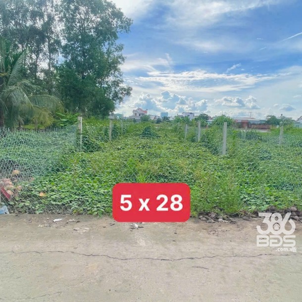 Bán đất thổ cư đường beton 5m xã Long Cang, Cần Đước dt 140m2 giá 1,2 tỷ-1