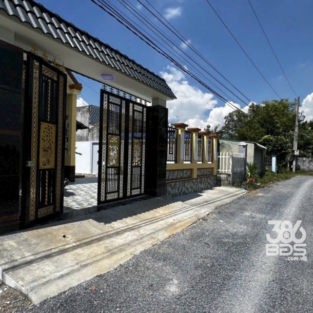 Nhà vườn mini full thổ xã Hòa Khánh Đông tdt 350m2 , 2pn , 2wc giá 2,6 tỷ-1