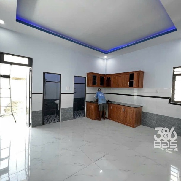 Nhà vườn mini full thổ xã Hòa Khánh Đông tdt 350m2 , 2pn , 2wc giá 2,6 tỷ-3