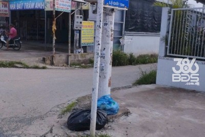 Bán đất thổ cư góc 2 mt Xoài Đôi - Đồng Tâm xã Long Trạch, Cần Đước dt 149m2 giá 2,05 tỷ