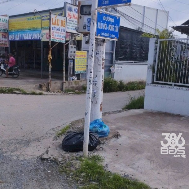 Bán đất thổ cư góc 2 mt Xoài Đôi - Đồng Tâm xã Long Trạch, Cần Đước dt 149m2 giá 2,05 tỷ-1