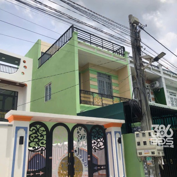 Bán nhà đẹp xã Long Trạch, Cần Đước dt 120m2 1 lầu 4pn, 2wc giá 2,8 tỷ-1