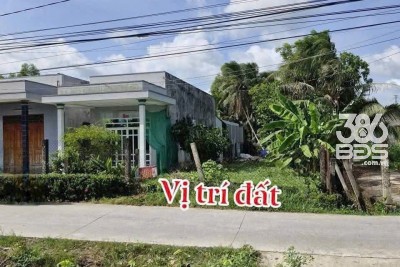 Bán đất thổ cư xã Nhựt Chánh , Bến Lức dt 361,5m2 giá giảm còn 1 tỷ 469 triệu