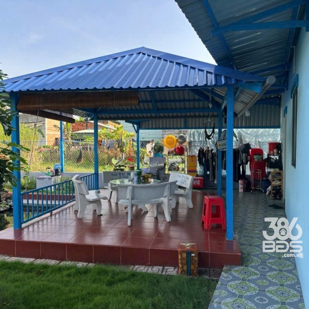 Bán nhà vườn đẹp ,2 mt đường xe tải xã An Nhựt Tân, Tân Trụ tdt 262,8m2 full thổ giá 2,65 tỷ-3