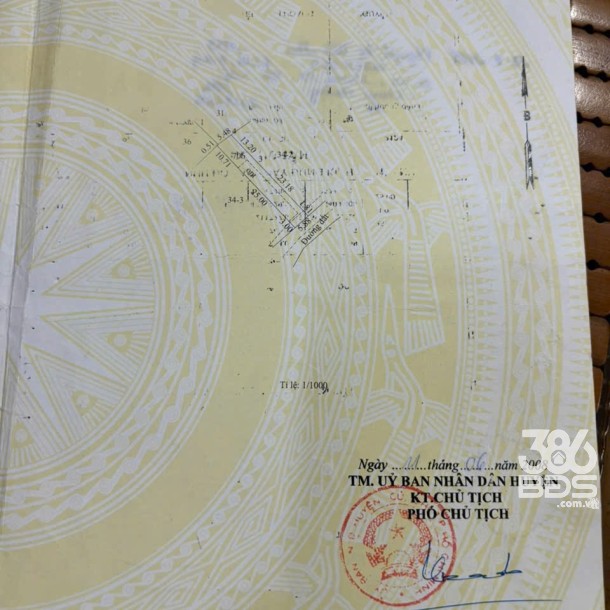 Bán đất mặt tiền đường nhựa xã Tân Thạnh Đông, Củ Chi dt 227m2 có 100m2 thổ giá 2,7 tỷ-2