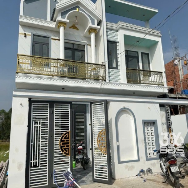 Bán nhà mới xây xã Tân Bửu , Bến Lức dt 99m2 1 lầu , 2pn , 3wc giá 2,7 tỷ-4