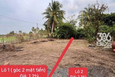 Bán lô đất thổ cư đường beton 4m xã An Thạnh , Bến Lức tdt 302m2 giá  2,3 tỷ