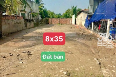 Bán đất thổ cư mặt tiền  tỉnh lộ 816 xã Bình Đức , Bến Lức dt 280m2 giá 2,8 tỷ