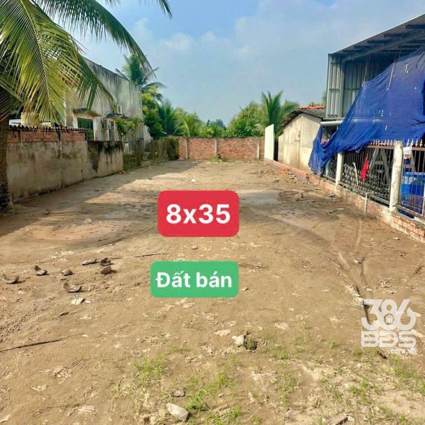 Bán đất thổ cư mặt tiền  tỉnh lộ 816 xã Bình Đức , Bến Lức dt 280m2 giá 2,8 tỷ-1