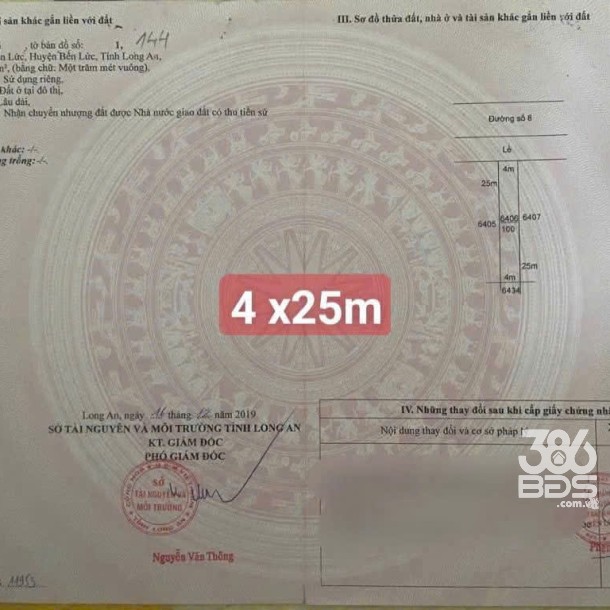 Bán 2 nền thổ cư mt đường số 8 , KDC 135 , thị trấn Bến Lức dt 100m2 giá 2,3 tỷ , 144m2 giá 2,9 tỷ-1