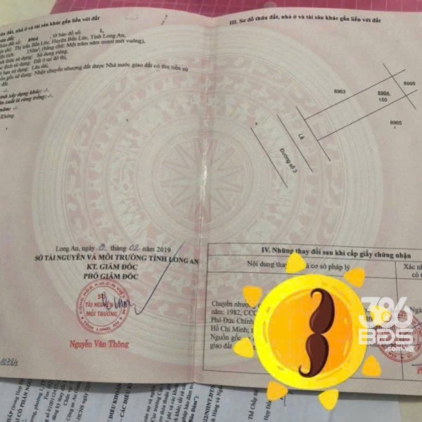 Bán nền thổ cư đường số 3 , KDC Hưng Gia , thị trấn Bến Lức dt 150m2 giá giảm còn 4,35 tỷ-1