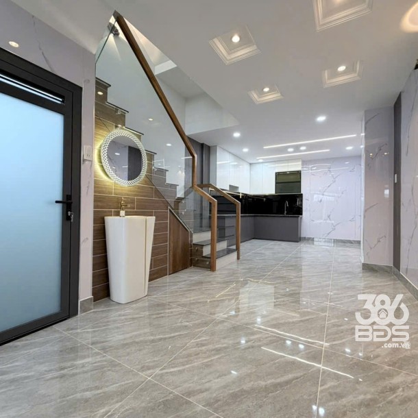 Bán nhà hẻm Nguyễn Hữu Tiến , Tây Thạnh dt 64m2 , 2 lầu , 4pn , 5wc , nội thất hiện đại giá 10,5 tỷ-3