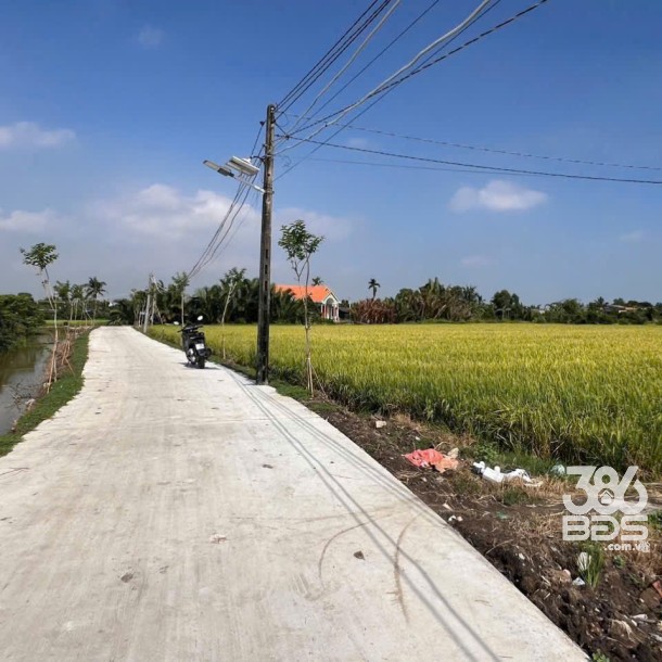 Bán nền thổ cư mt beton 4m Trần Thị Trâm , xã Tân Phước Tây , Tân Trụ dt 125m2 giá 525 triệu-1