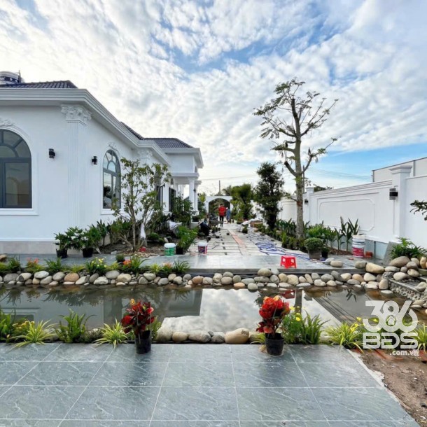 Nhà vườn siêu đẹp ở xã Mỹ Hạnh Bắc , Đức Hòa tdt 1000m2 ( 400m2 thổ) 4pn , 2wc giá 8 tỷ-2