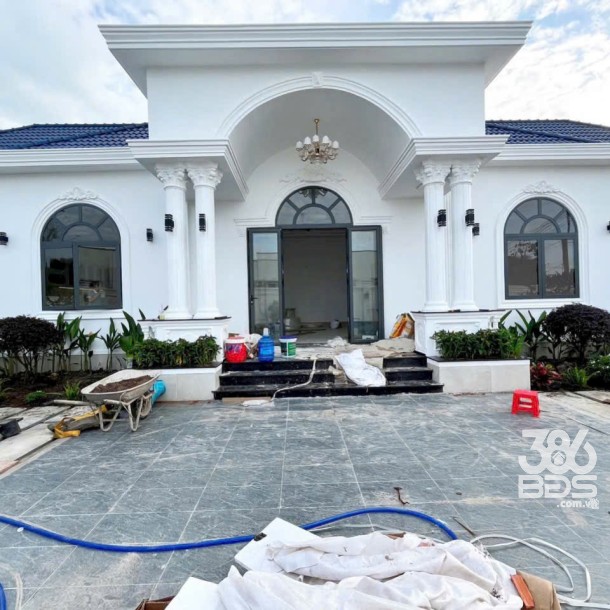 Nhà vườn siêu đẹp ở xã Mỹ Hạnh Bắc , Đức Hòa tdt 1000m2 ( 400m2 thổ) 4pn , 2wc giá 8 tỷ-3