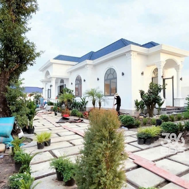 Nhà vườn siêu đẹp ở xã Mỹ Hạnh Bắc , Đức Hòa tdt 1000m2 ( 400m2 thổ) 4pn , 2wc giá 8 tỷ-5