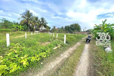 Bán nền thổ cư đường đá xanh 3,5m , xã Quê Mỹ Thạnh , Tân Trụ dt 123m2 giá 380 triệu