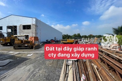 Bán đất xây kho xưởng, biệt thự xã An Thạnh , Bến Lức dt 874m2 full thổ giá 7,8 tỷ