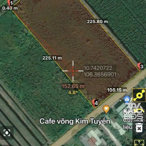 Bán đất mặt tiền quốc lộ N2 , xã Thạnh Lợi , Bến Lức tdt 22,870m2 ( đất rừng sản xuất ) giá 34 tỷ-4