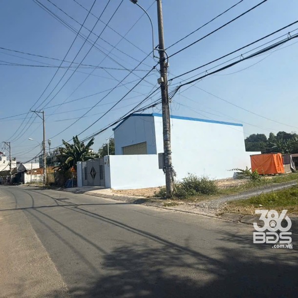 Bán đất mt Phùng Thị Chuyện , Thới Tam Thôn , Hóc Môn dt 226m2 ( 144,7m2 thổ ) giá 7,3 tỷ-1