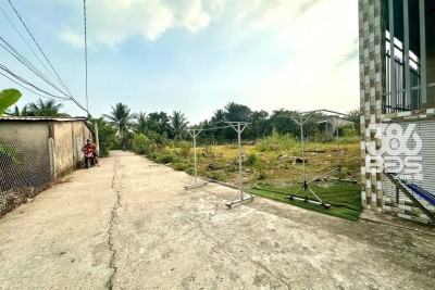Bán đất thổ cư đường beton xe oto Long Định , Cần Đước dt 116,5m2 giá giảm còn 800 triệu