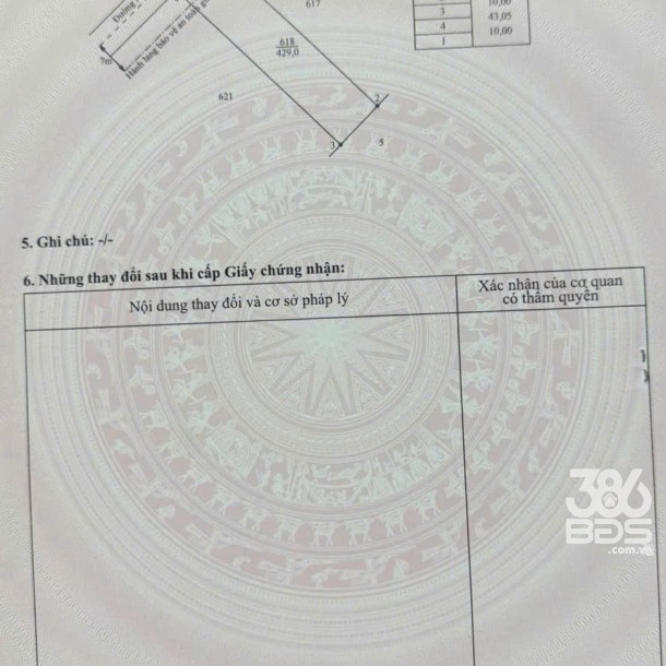 Bán 4 lô thổ cư liền kề mt đường Nguyễn Thị Điểm , xã Tân Bình ,Tân Trụ dt 215m2 giá 1 tỷ 1 lô-3