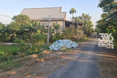 Bán đất xã Tân Phú , Đức Hòa tdt 10.075m2 ( 300m2 thổ ) đường đá xanh 7m giá 5,5 tỷ