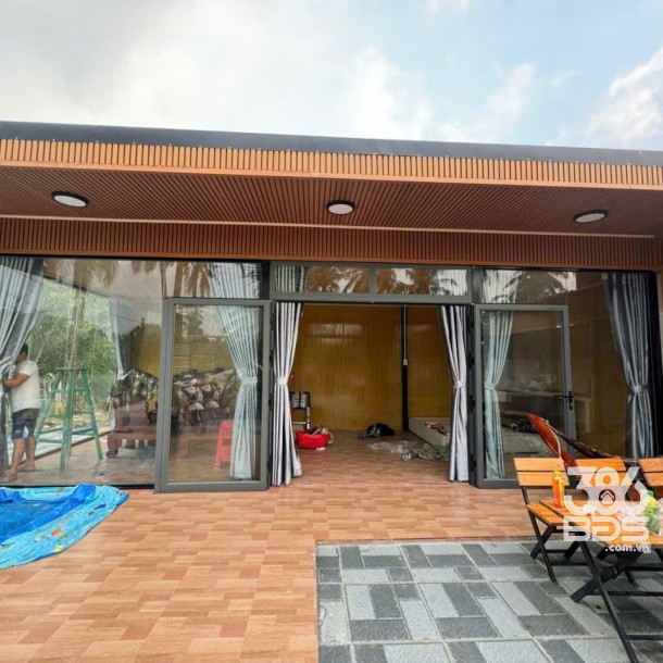 Bán nhà vườn thị trấn Bến Lức tdt 1191m2 đầy đủ tiện nghi giá 4,2 tỷ-1