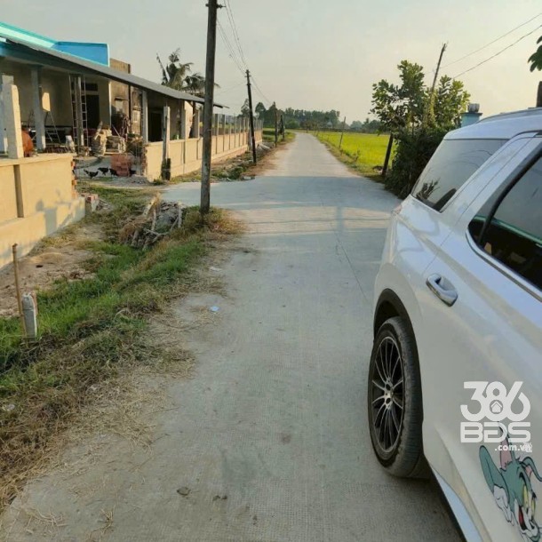 Bán đất thổ cư đường beton xe hơi tới đất ở xã Hậu Nghĩa , Đức Hòa dt 150m2 giá 850 triệu-2