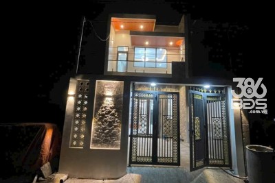 Bán nhà mới xây đường beton 4,5m ở Đức Hòa Đông dt 121,5m2 1 lầu,3pn,2wc giá 2,55 tỷ